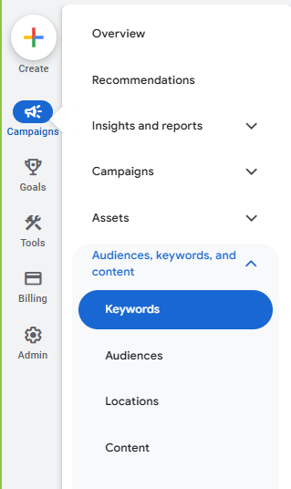 نحوه اضافه کردن کلمه کلیدی